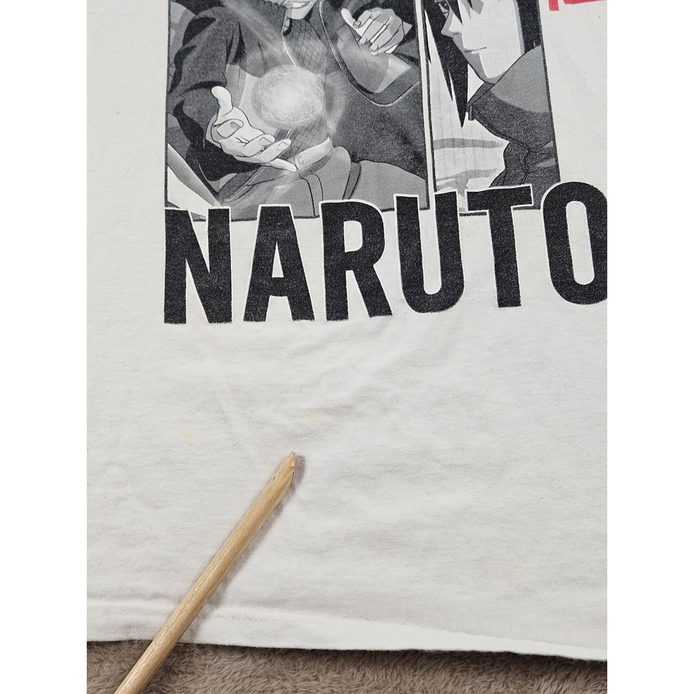 2007 Naruto Shippuden Graphic Tee Sakura Naruto Sasuke T-shirt Size XL - Picture 4 of 10